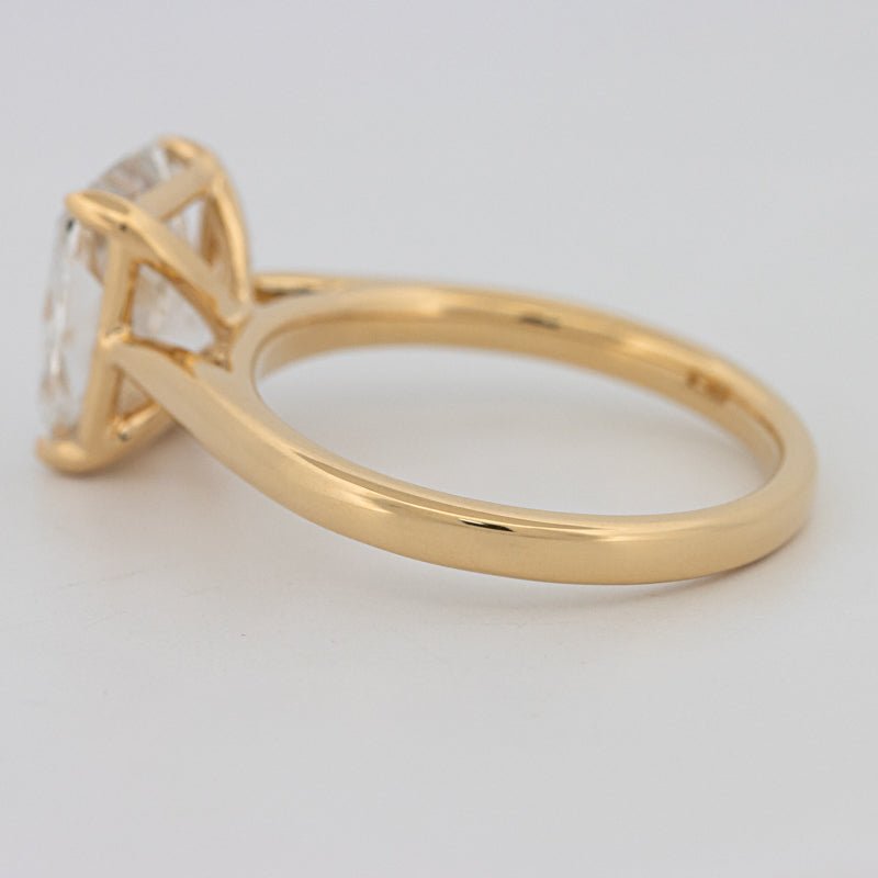 3 CT Classic Cushion Cut Solitaire (LG) - ZIZOV DIAMONDS