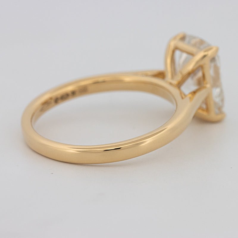 3 CT Classic Cushion Cut Solitaire (LG) - ZIZOV DIAMONDS