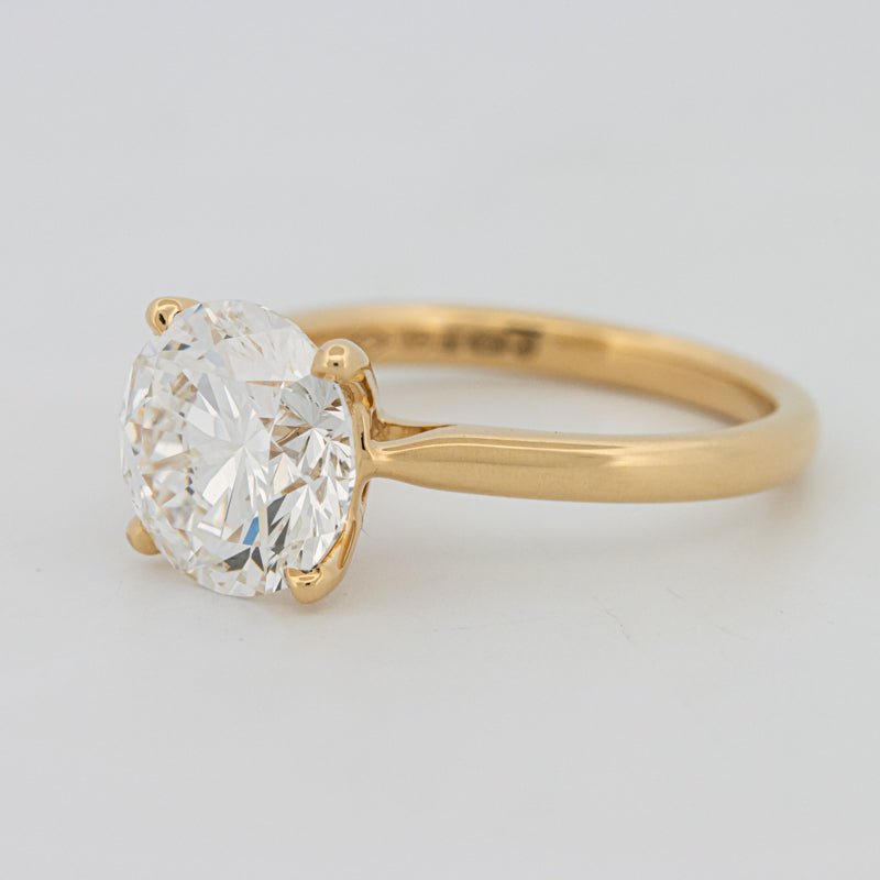 3 CT Classic Round Solitaire (LG) - ZIZOV DIAMONDS