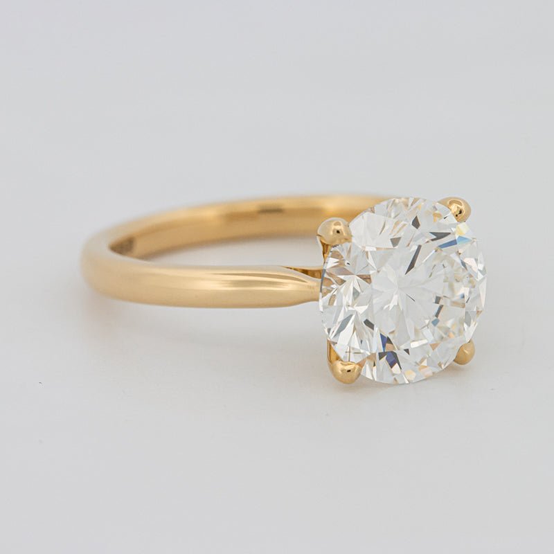 3 CT Classic Round Solitaire (LG) - ZIZOV DIAMONDS