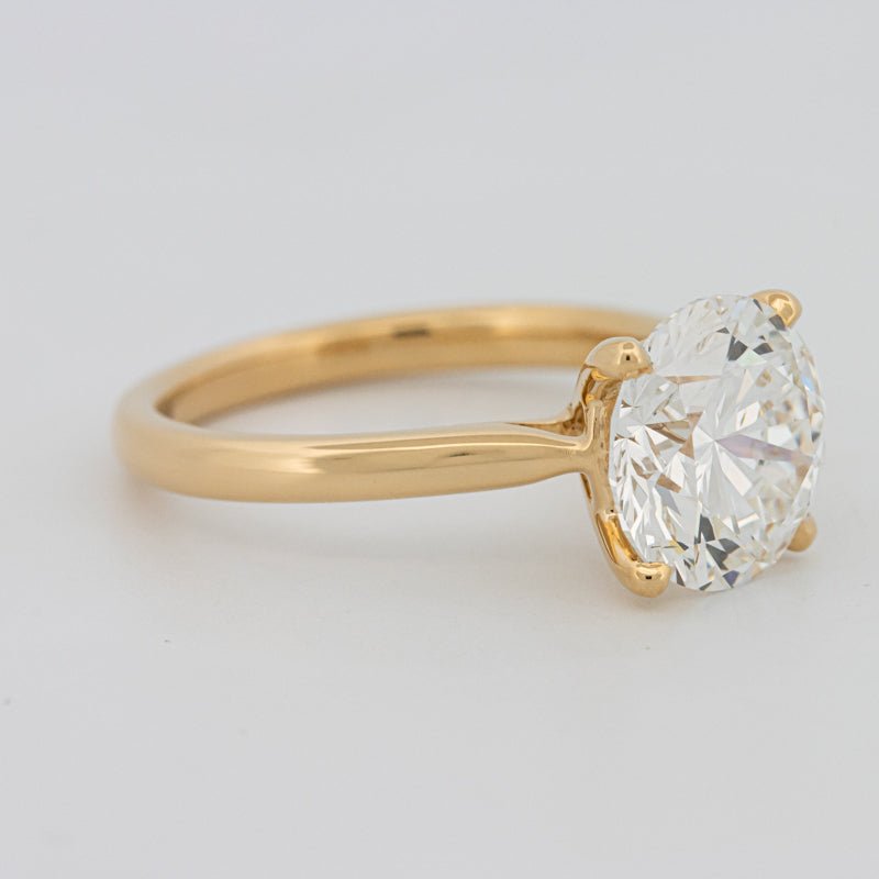 3 CT Classic Round Solitaire (LG) - ZIZOV DIAMONDS