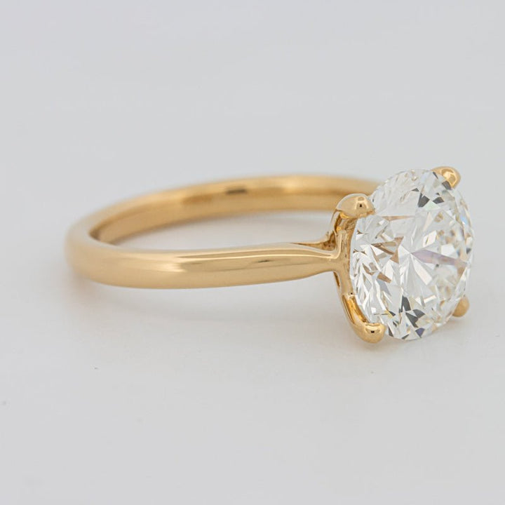 3 CT Classic Round Solitaire (LG) - ZIZOV DIAMONDS