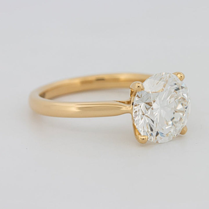 3 CT Classic Round Solitaire (LG) - ZIZOV DIAMONDS