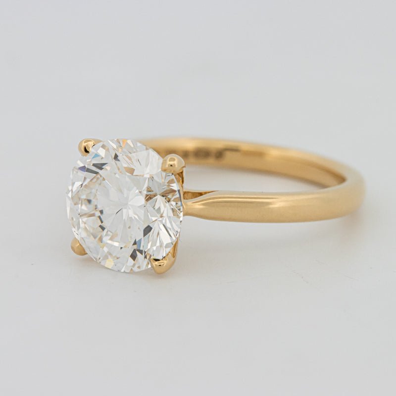 3 CT Classic Round Solitaire (LG) - ZIZOV DIAMONDS