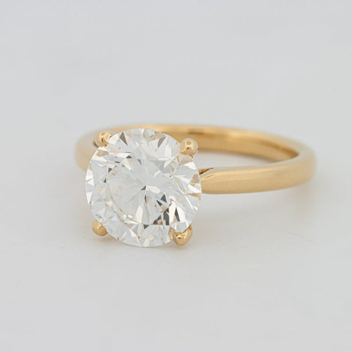 3 CT Classic Round Solitaire (LG) - ZIZOV DIAMONDS