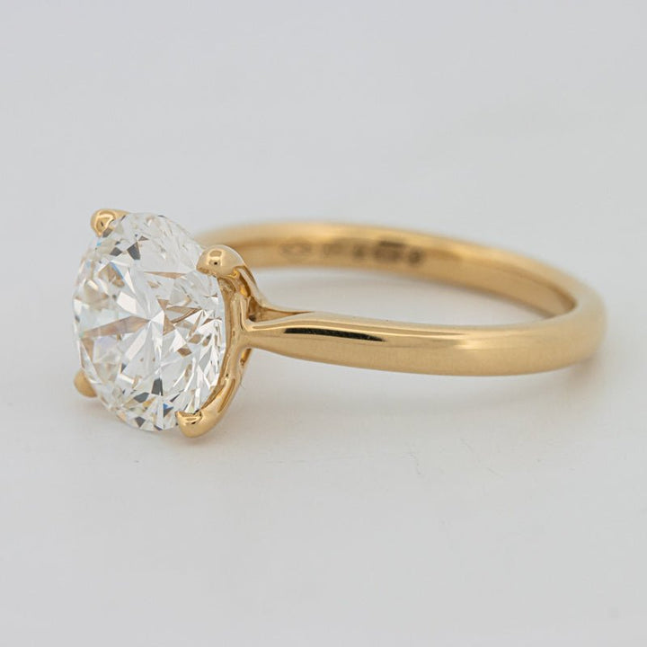 3 CT Classic Round Solitaire (LG) - ZIZOV DIAMONDS
