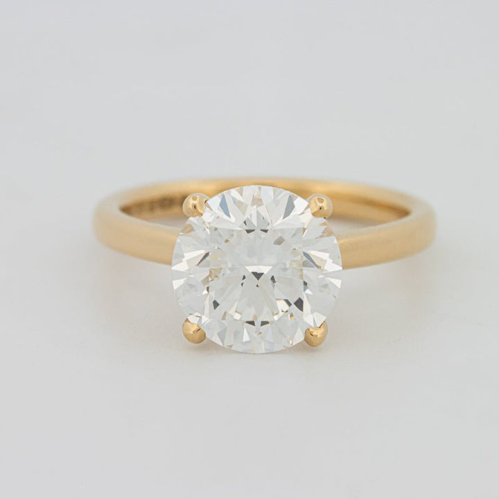 3 CT Classic Round Solitaire (LG) - ZIZOV DIAMONDS