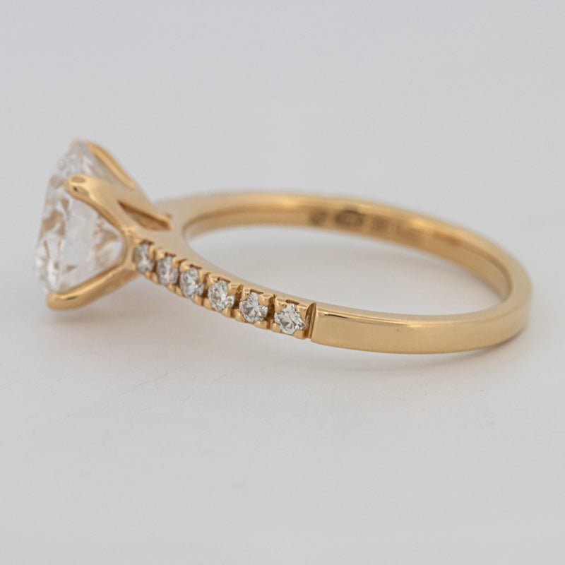 3 CT Round Solitaire Pavé (LG) - ZIZOV DIAMONDS