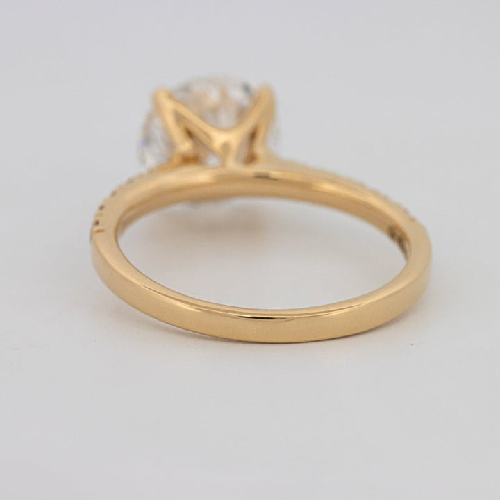 3 CT Round Solitaire Pavé (LG) - ZIZOV DIAMONDS