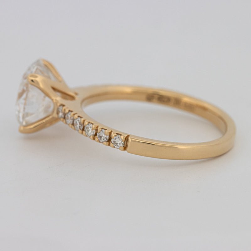 3 CT Round Solitaire Pavé (LG) - ZIZOV DIAMONDS