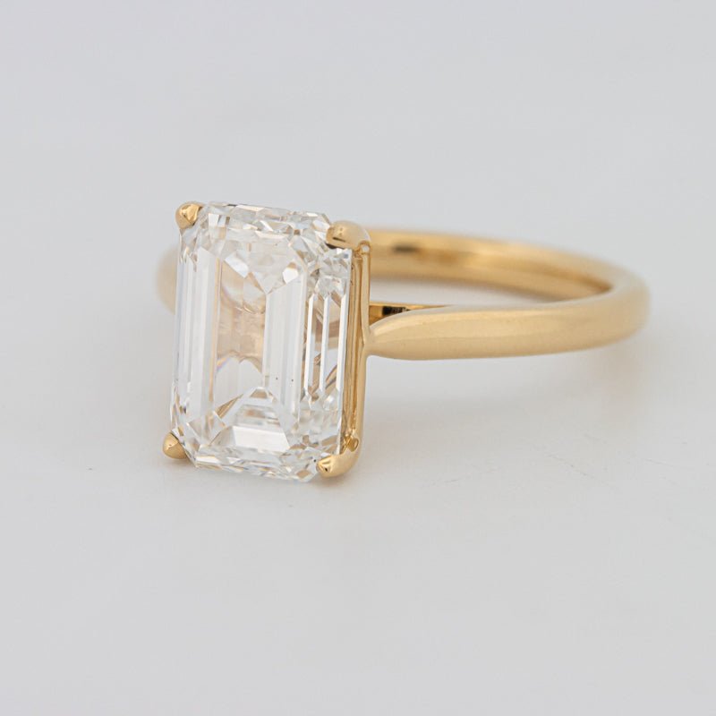 4 CT Classic Emerald Cut Solitaire (LG) - ZIZOV DIAMONDS