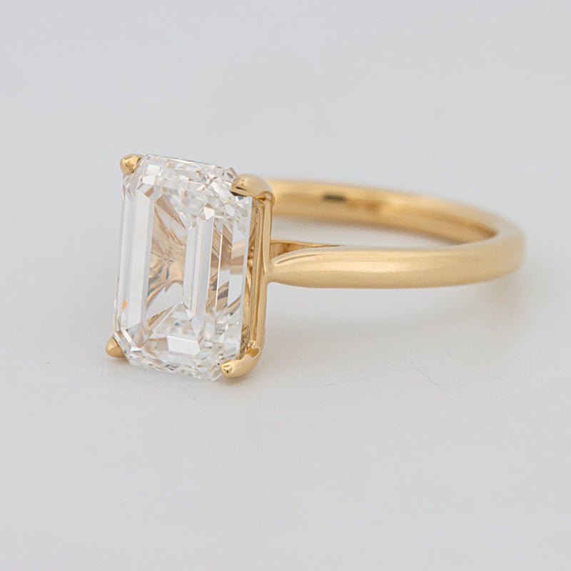 4 CT Classic Emerald Cut Solitaire (LG) - ZIZOV DIAMONDS