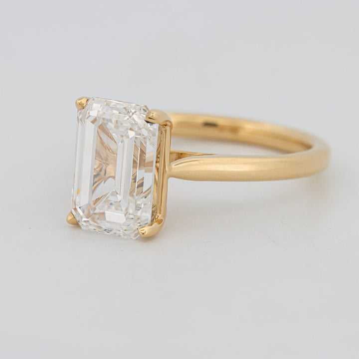 4 CT Classic Emerald Cut Solitaire (LG) - ZIZOV DIAMONDS