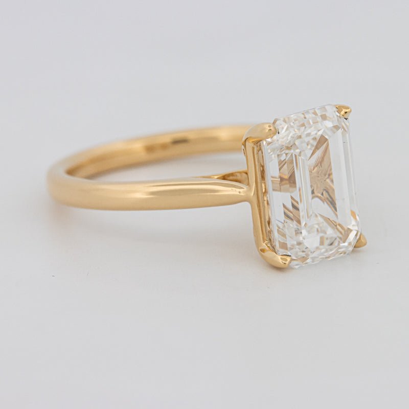4 CT Classic Emerald Cut Solitaire (LG) - ZIZOV DIAMONDS