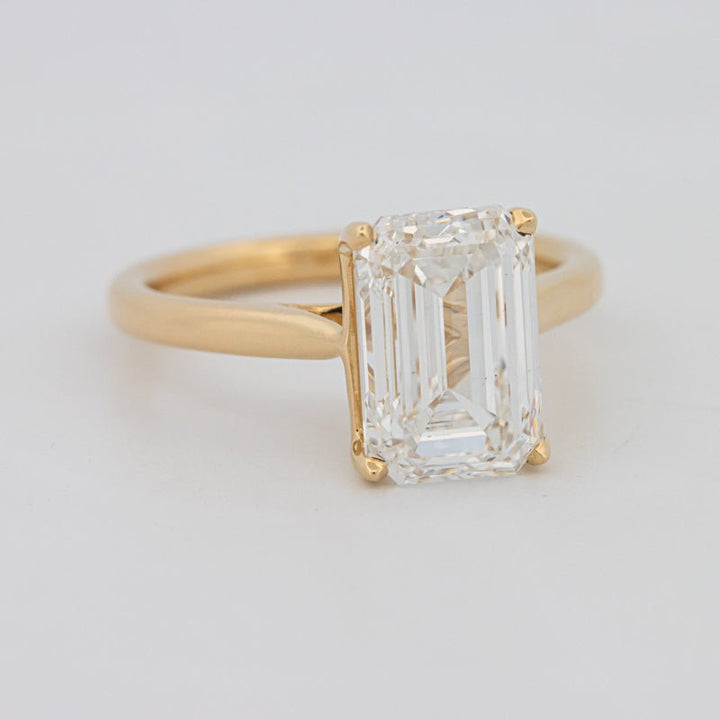 4 CT Classic Emerald Cut Solitaire (LG) - ZIZOV DIAMONDS