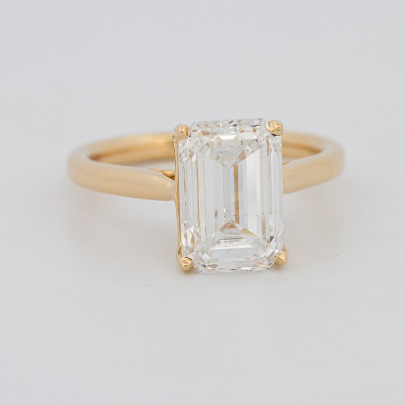 4 CT Classic Emerald Cut Solitaire (LG) - ZIZOV DIAMONDS