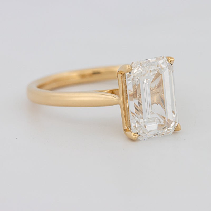 4 CT Classic Emerald Cut Solitaire (LG) - ZIZOV DIAMONDS