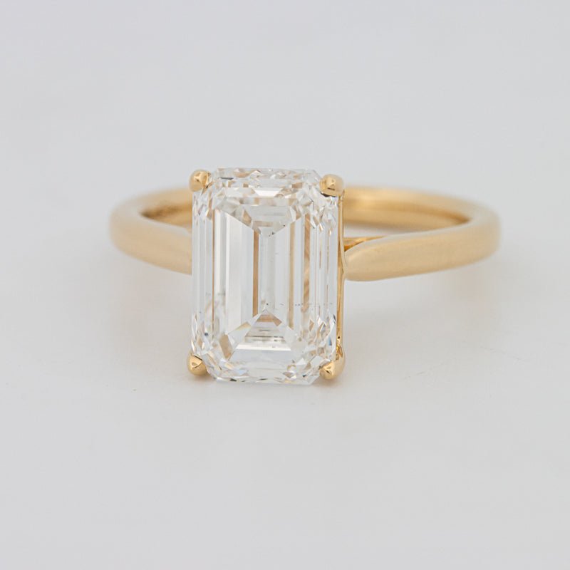4 CT Classic Emerald Cut Solitaire (LG) - ZIZOV DIAMONDS