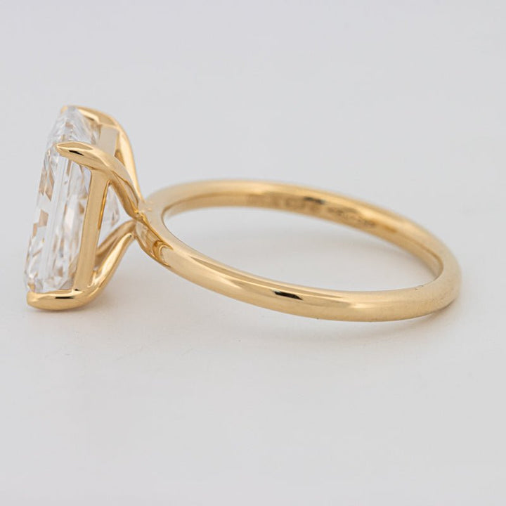 4 CT Classic Radiant Cut Solitaire (LG) - ZIZOV DIAMONDS