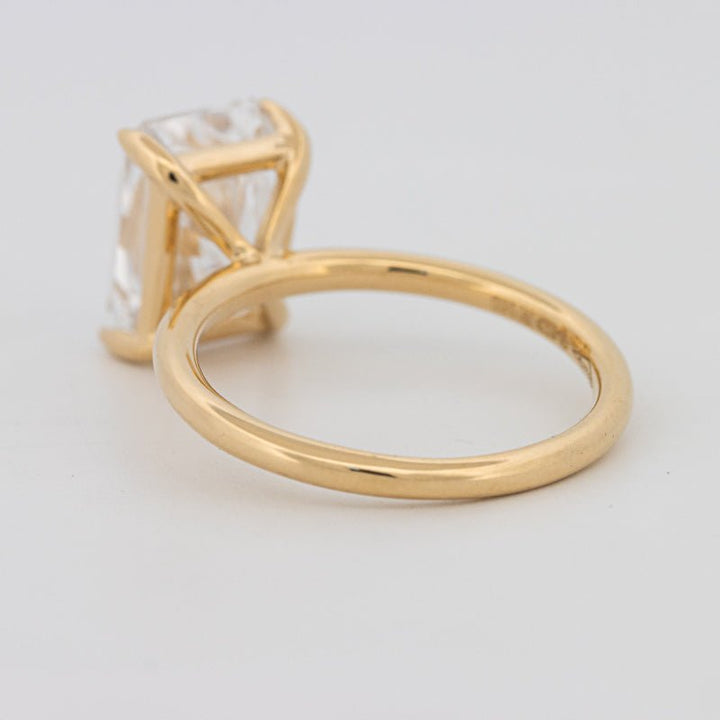 4 CT Classic Radiant Cut Solitaire (LG) - ZIZOV DIAMONDS