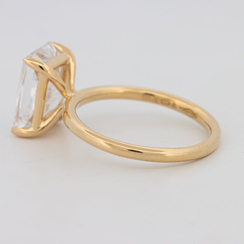 4 CT Classic Radiant Cut Solitaire (LG) - ZIZOV DIAMONDS