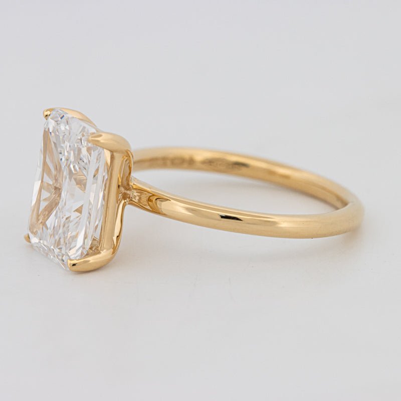 4 CT Classic Radiant Cut Solitaire (LG) - ZIZOV DIAMONDS