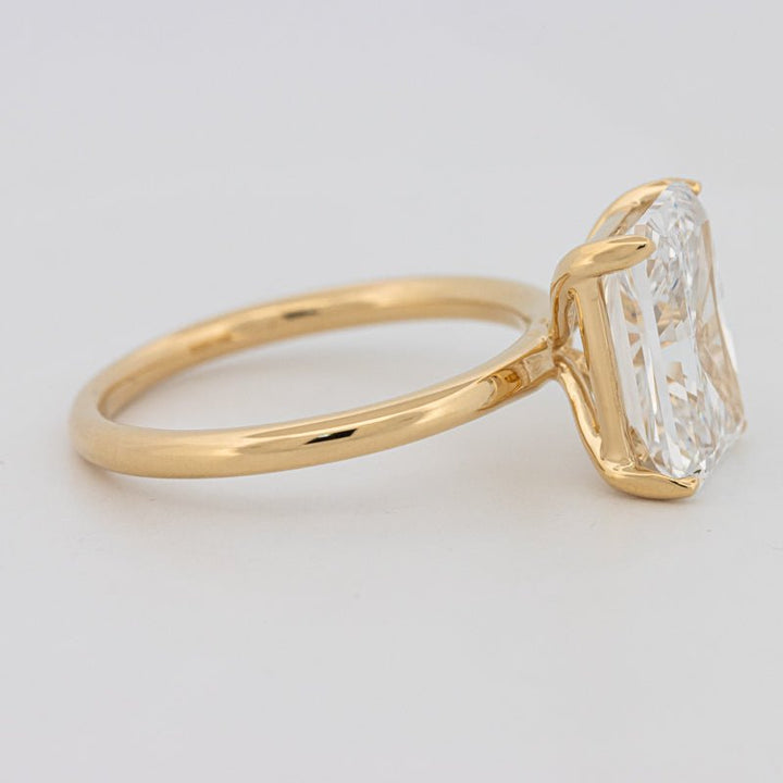 4 CT Classic Radiant Cut Solitaire (LG) - ZIZOV DIAMONDS