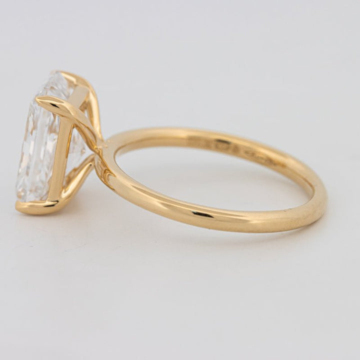 4 CT Classic Radiant Cut Solitaire (LG) - ZIZOV DIAMONDS