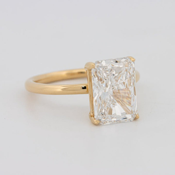 4 CT Classic Radiant Cut Solitaire (LG) - ZIZOV DIAMONDS