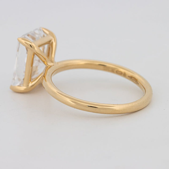 4 CT Classic Radiant Cut Solitaire (LG) - ZIZOV DIAMONDS