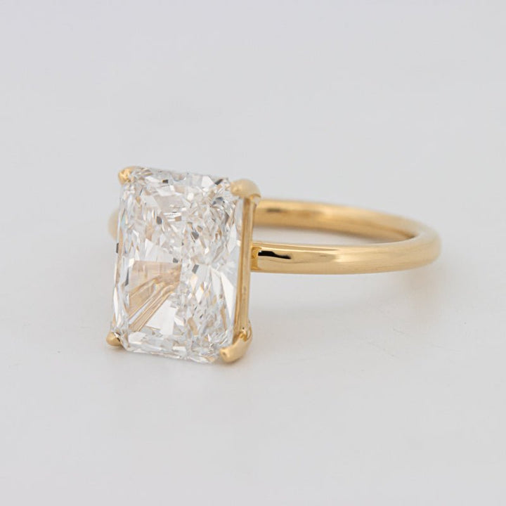 4 CT Classic Radiant Cut Solitaire (LG) - ZIZOV DIAMONDS