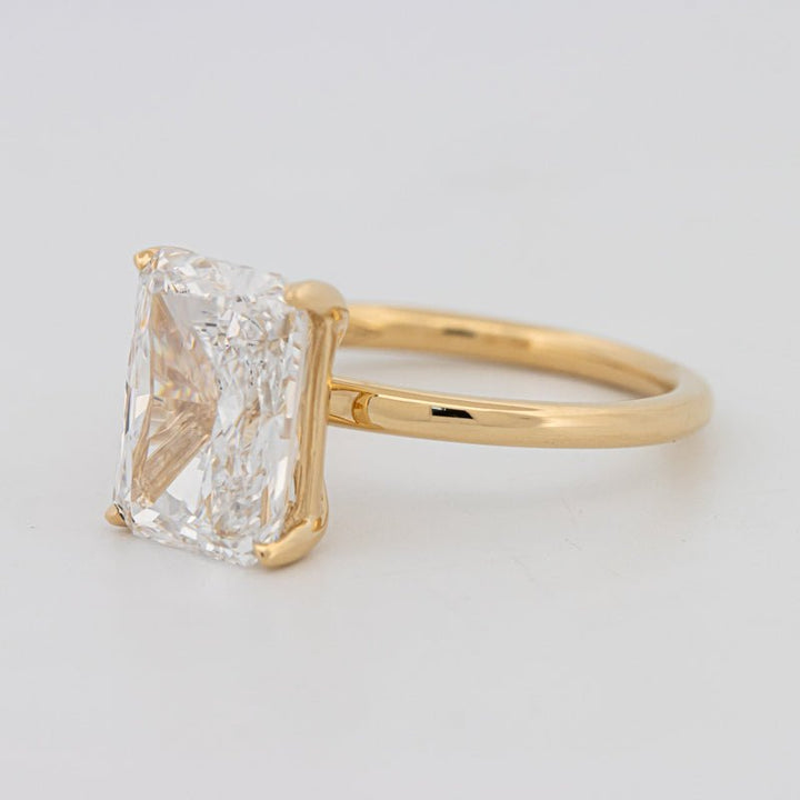 4 CT Classic Radiant Cut Solitaire (LG) - ZIZOV DIAMONDS