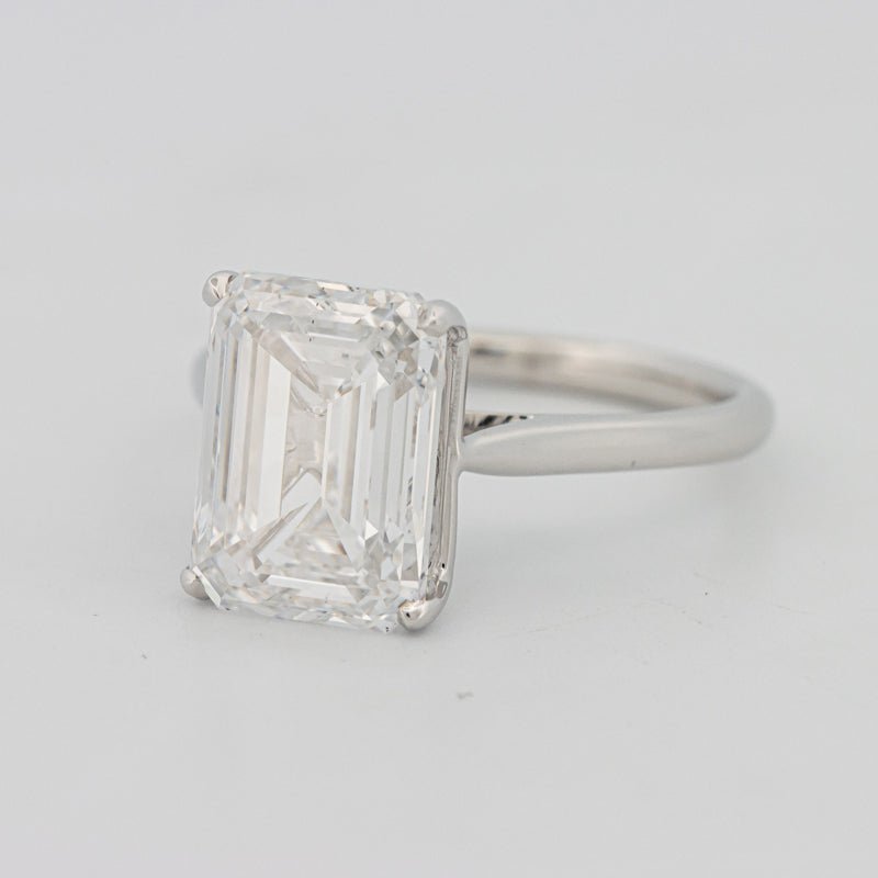 5 CT Classic Emerald Cut Solitaire (LG) - ZIZOV DIAMONDS
