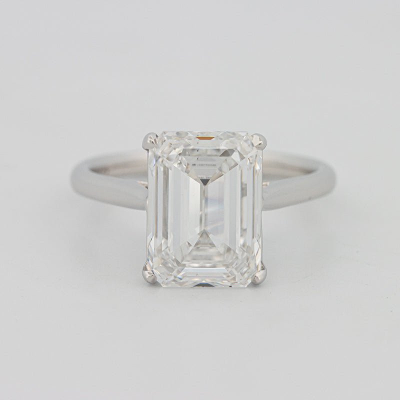 5 CT Classic Emerald Cut Solitaire (LG) - ZIZOV DIAMONDS