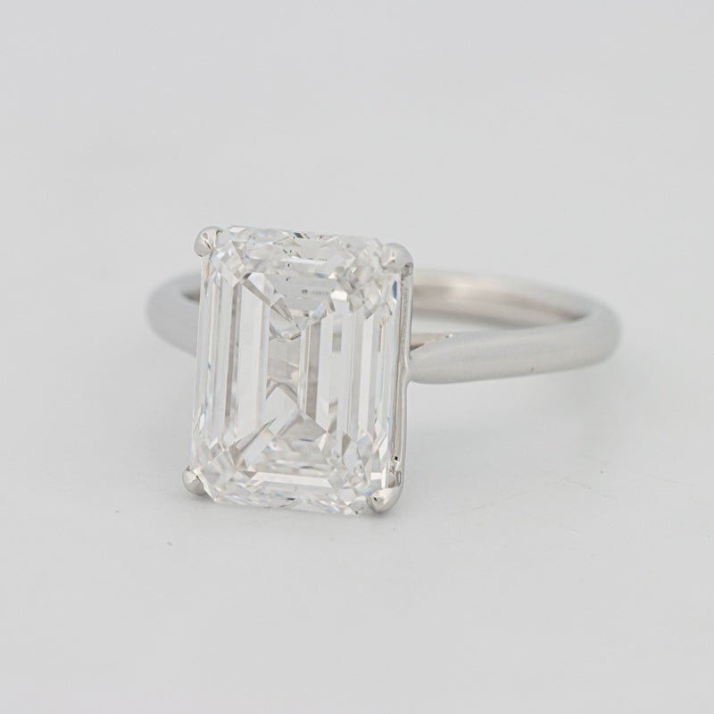 5 CT Classic Emerald Cut Solitaire (LG) - ZIZOV DIAMONDS