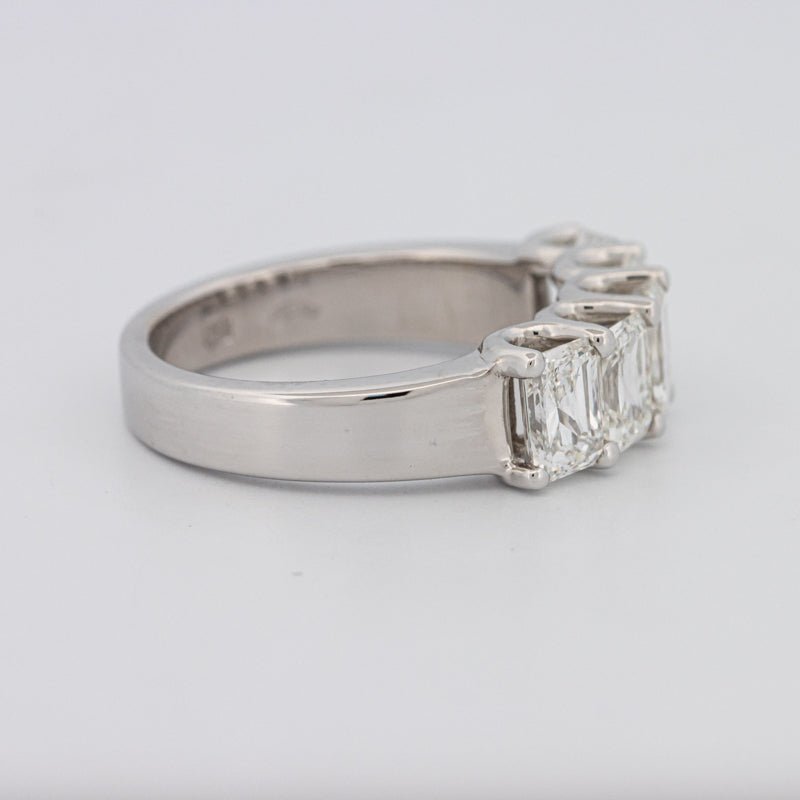 5 Half Emerald Eternity Ring - ZIZOV DIAMONDS