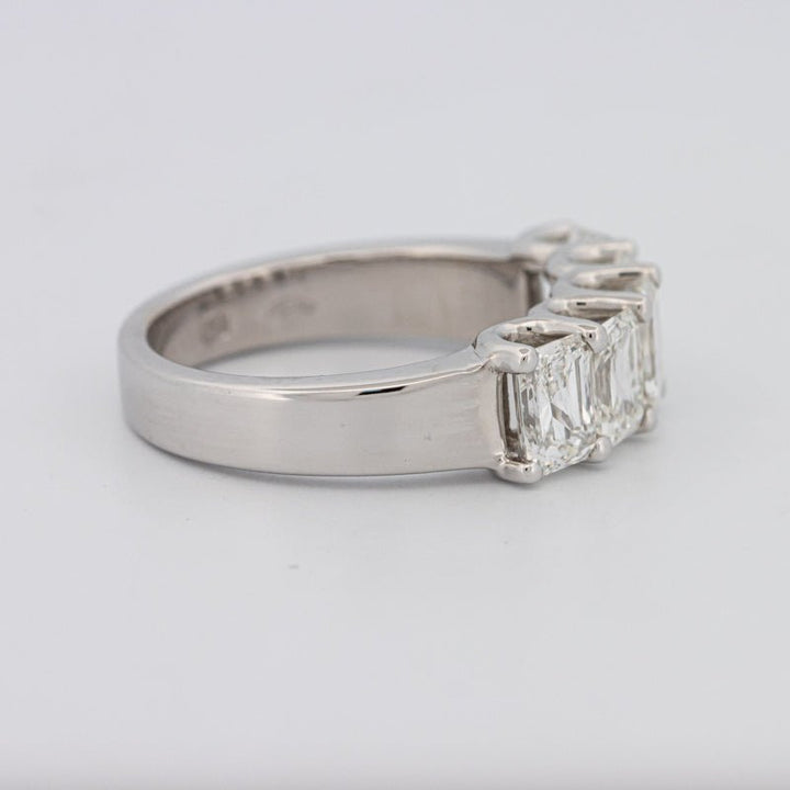 5 Half Emerald Eternity Ring - ZIZOV DIAMONDS