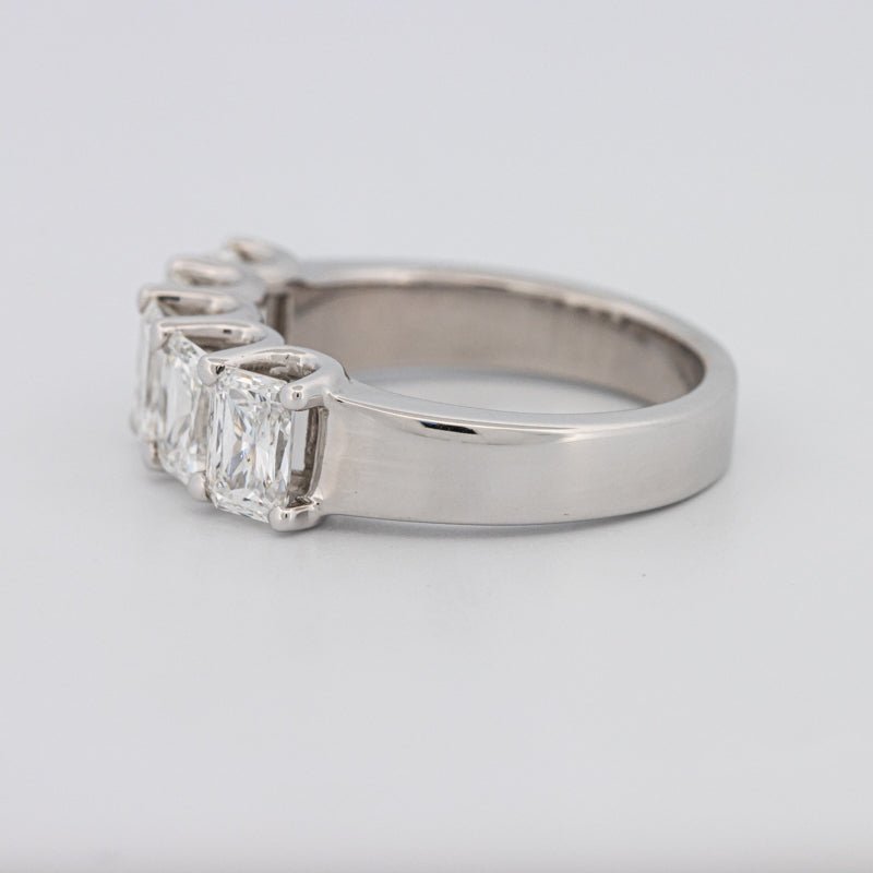 5 Half Emerald Eternity Ring - ZIZOV DIAMONDS