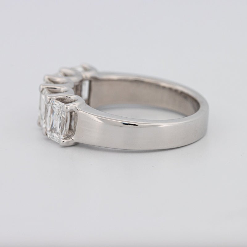 5 Half Emerald Eternity Ring - ZIZOV DIAMONDS