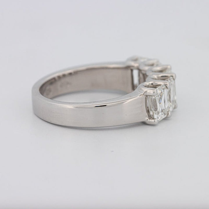 5 Half Emerald Eternity Ring - ZIZOV DIAMONDS