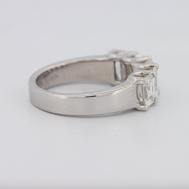 5 Half Emerald Eternity Ring - ZIZOV DIAMONDS