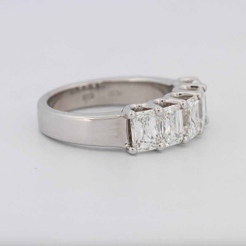 5 Half Emerald Eternity Ring - ZIZOV DIAMONDS