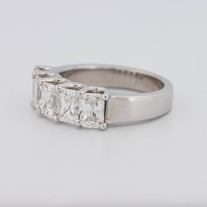 5 Half Emerald Eternity Ring - ZIZOV DIAMONDS