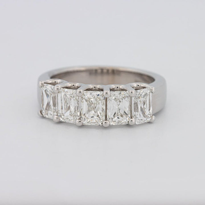 5 Half Emerald Eternity Ring - ZIZOV DIAMONDS