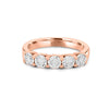 5 Half Round Floating Eternity Ring - ZIZOV DIAMONDS