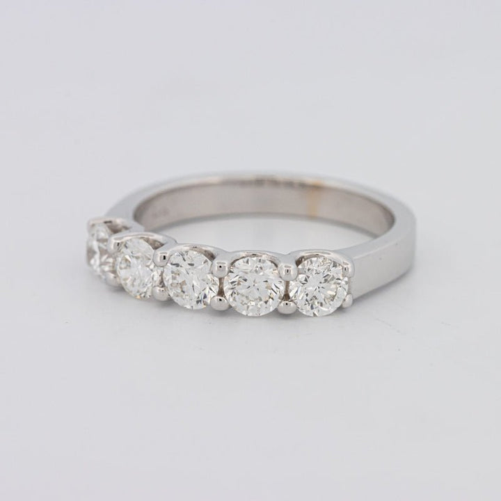 5 Half Round Floating Eternity Ring - ZIZOV DIAMONDS