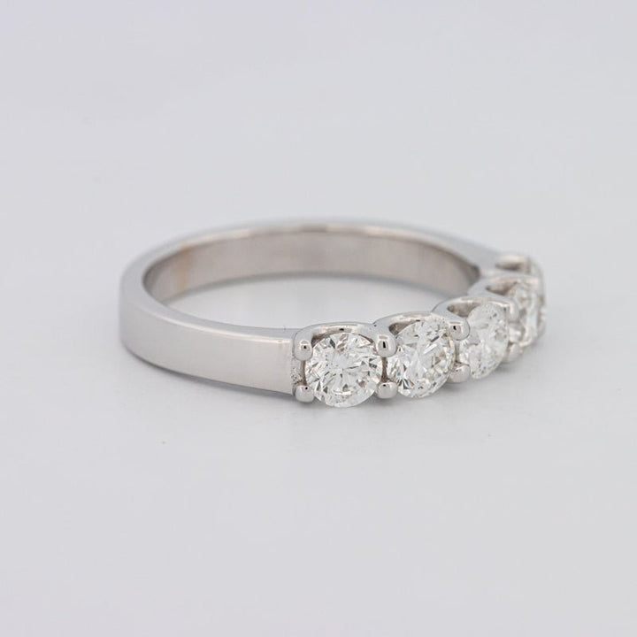 5 Half Round Floating Eternity Ring - ZIZOV DIAMONDS