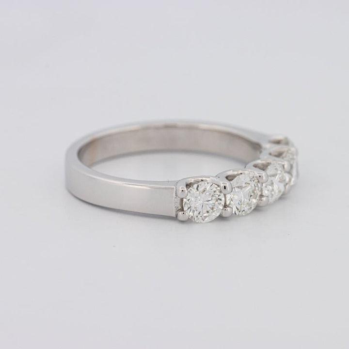 5 Half Round Floating Eternity Ring - ZIZOV DIAMONDS