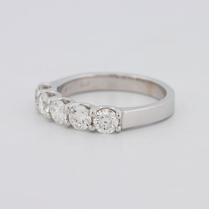 5 Half Round Floating Eternity Ring - ZIZOV DIAMONDS