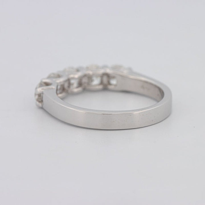 5 Half Round Floating Eternity Ring - ZIZOV DIAMONDS